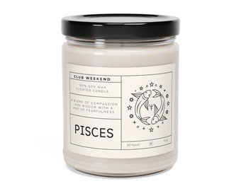 Copy of Aries Zodiac Scented Soy Candle, 9oz