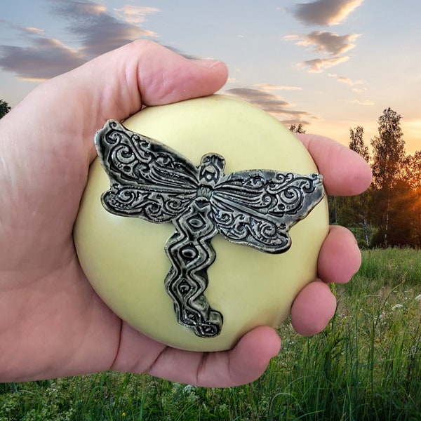 Dragonfly Shaman Rattle For Daily Meditations and Your Spiritual Journey