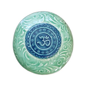 Handmade Om Meditation Rattle