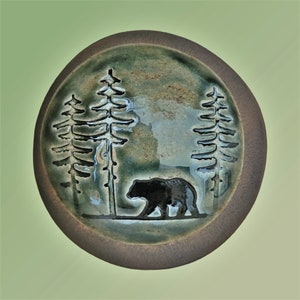 Black Bear In The Woods Shaman Rattle