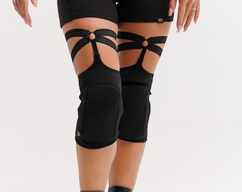 Knee Pads for Dancers, Pole Dance Knee Protection, Soft Dance Kneepads, Comfortable Knee Guards for Dance Training, SALE, Garters Knee Pads