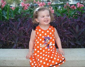 Orange Minnie Dress - Etsy