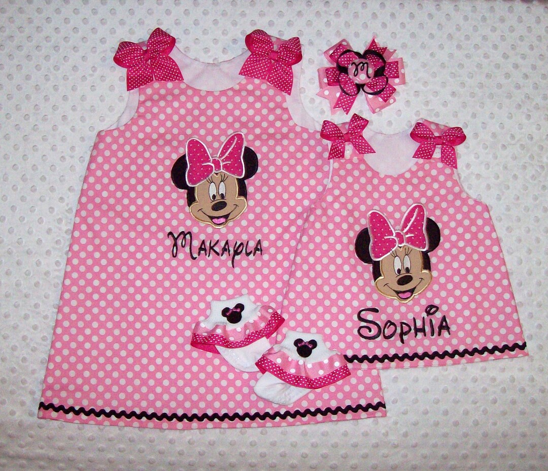 Minnie Dot Mini Dress main image 1