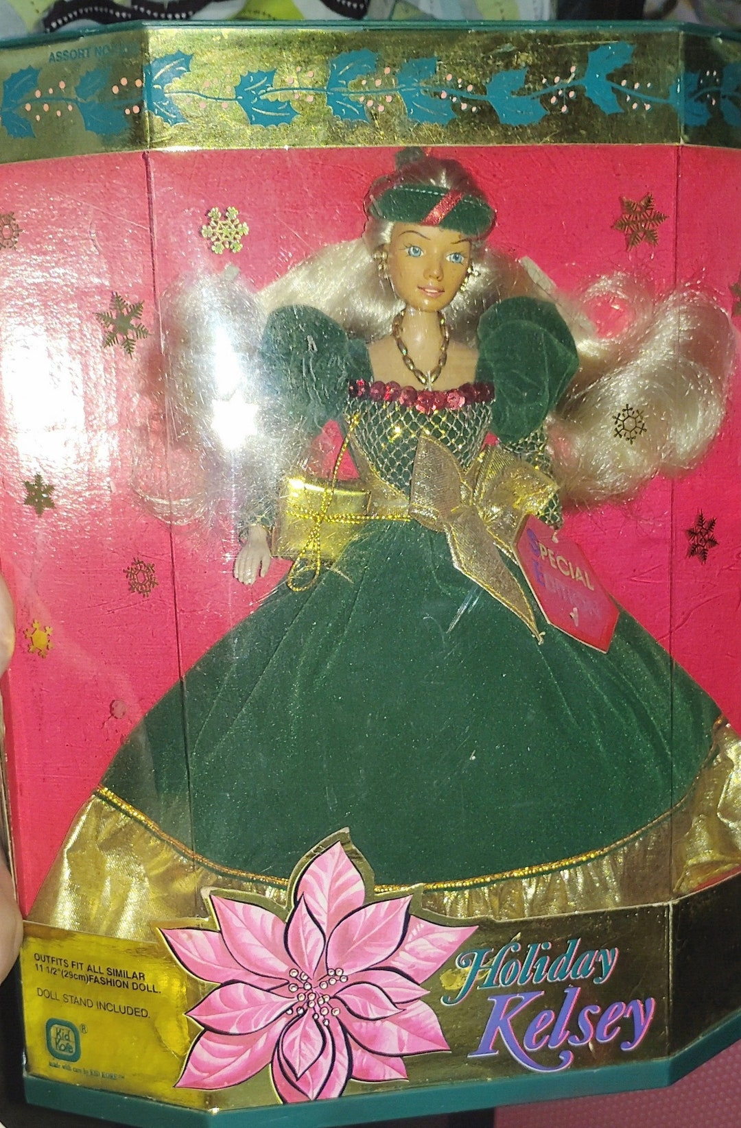 Holiday Kelsey Barbie Doll Special Edition Blonde Hair New in Package Etsy