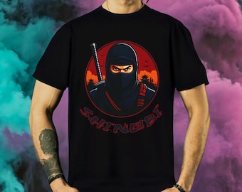 Camiseta ninja shinobi: regalo de artes marciales