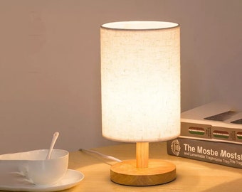 Table Lamp DISTORTION | Wood Table Lamp | Bedside Lamp | Wooden Lamp|Wood Base Lamp| Decorative Lamp|Wood Lamp|Wood Lampshade