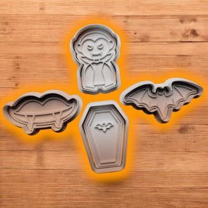 Halloween  - Cookie Cutter - Stamp - Fondant Cutter