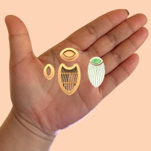 Fringe Earring Polymer Clay Cutter: 3D Printed Craft Tool