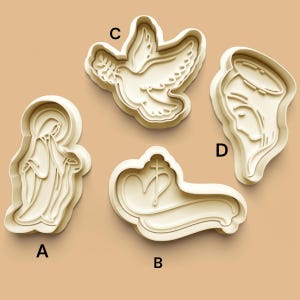 Mary cookie Cutter 3d Printed
