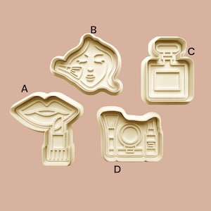 Beauty cookie cutter 3d Printed
