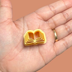 Open Book Polymer Clay cutter
