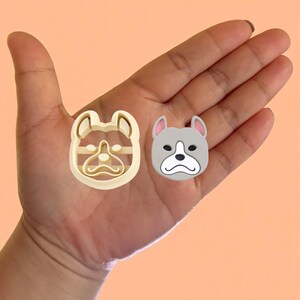 Pit Bull Polymer Clay Cutter: 3D Printed Animal Design