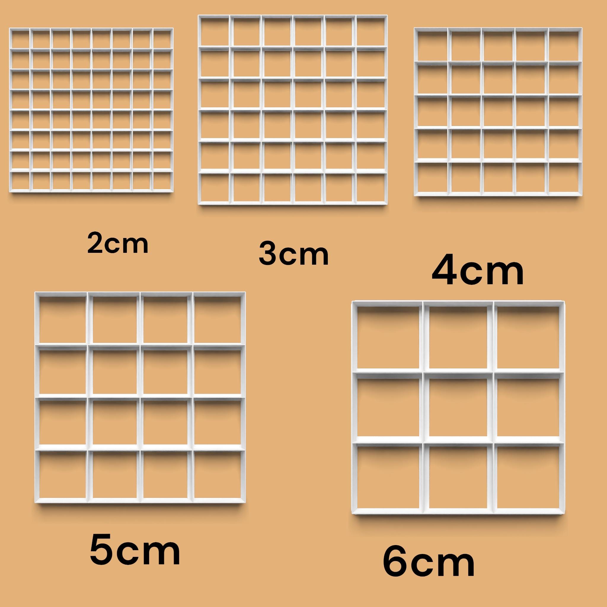Square Multiple Cutter 3d printed