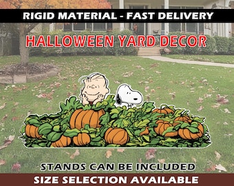 The Great Pumpkin From Charlie Brown and Snoopy Outdoor Halloween ...