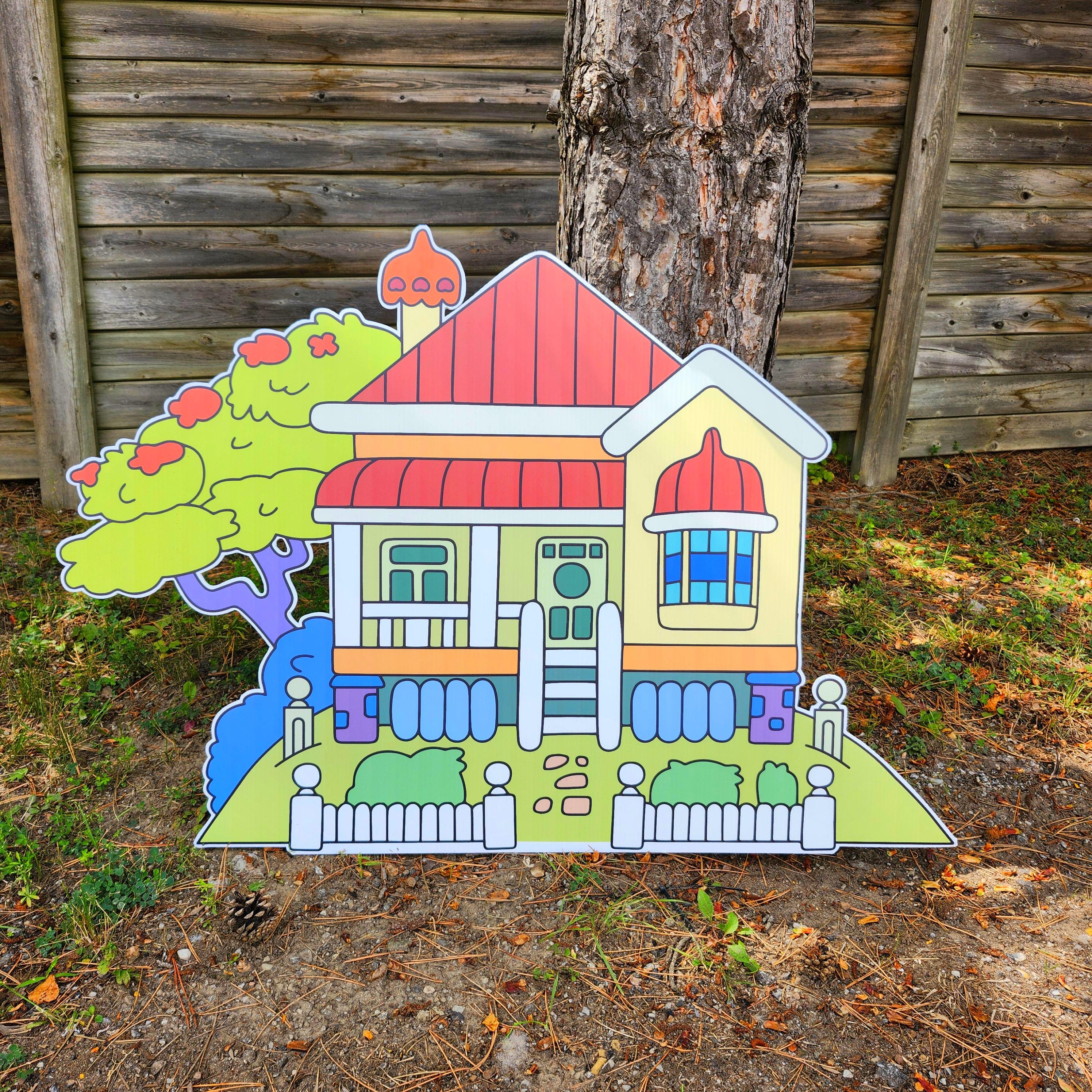 Bluey Coroplast Yard Sign
