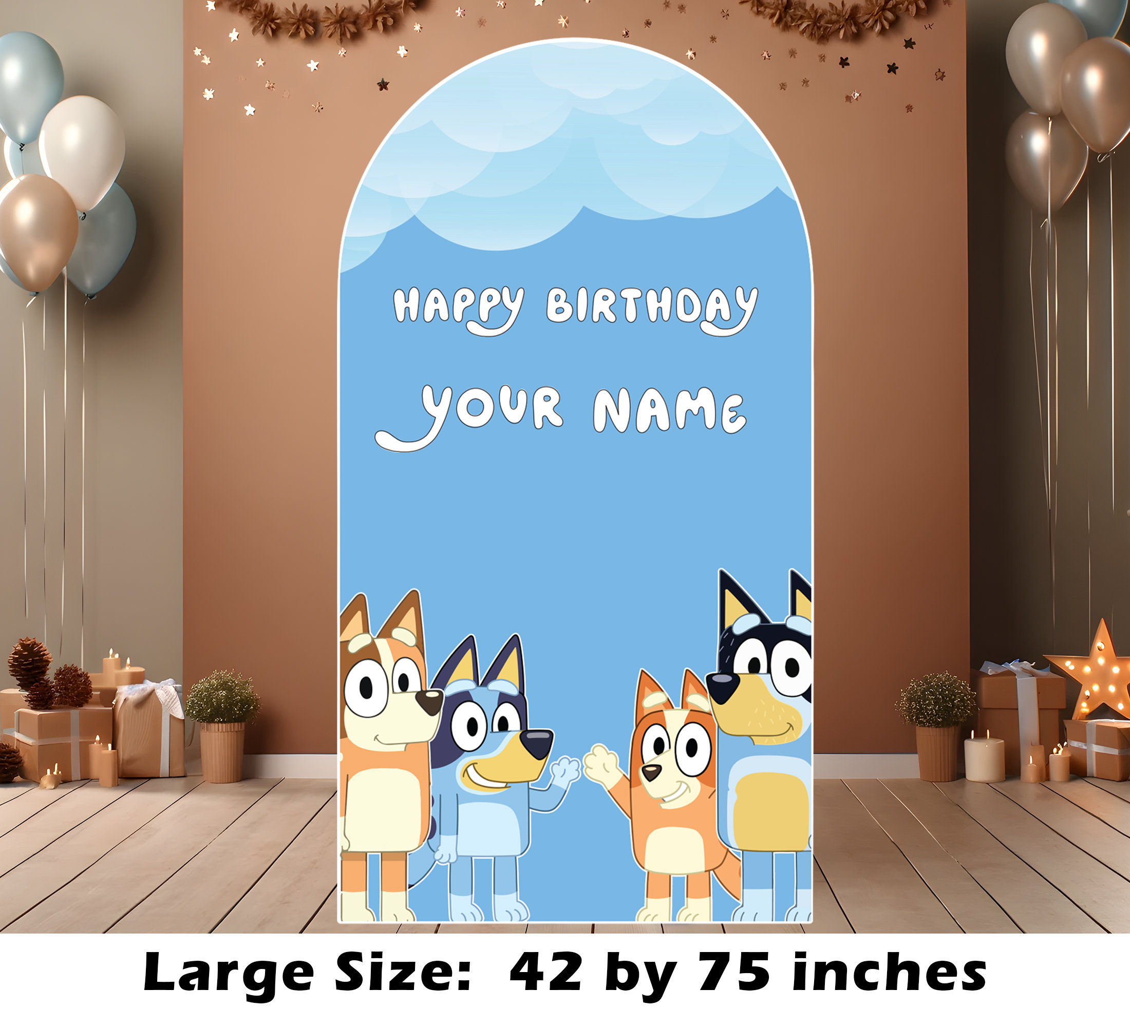 Printed Coroplast Arch