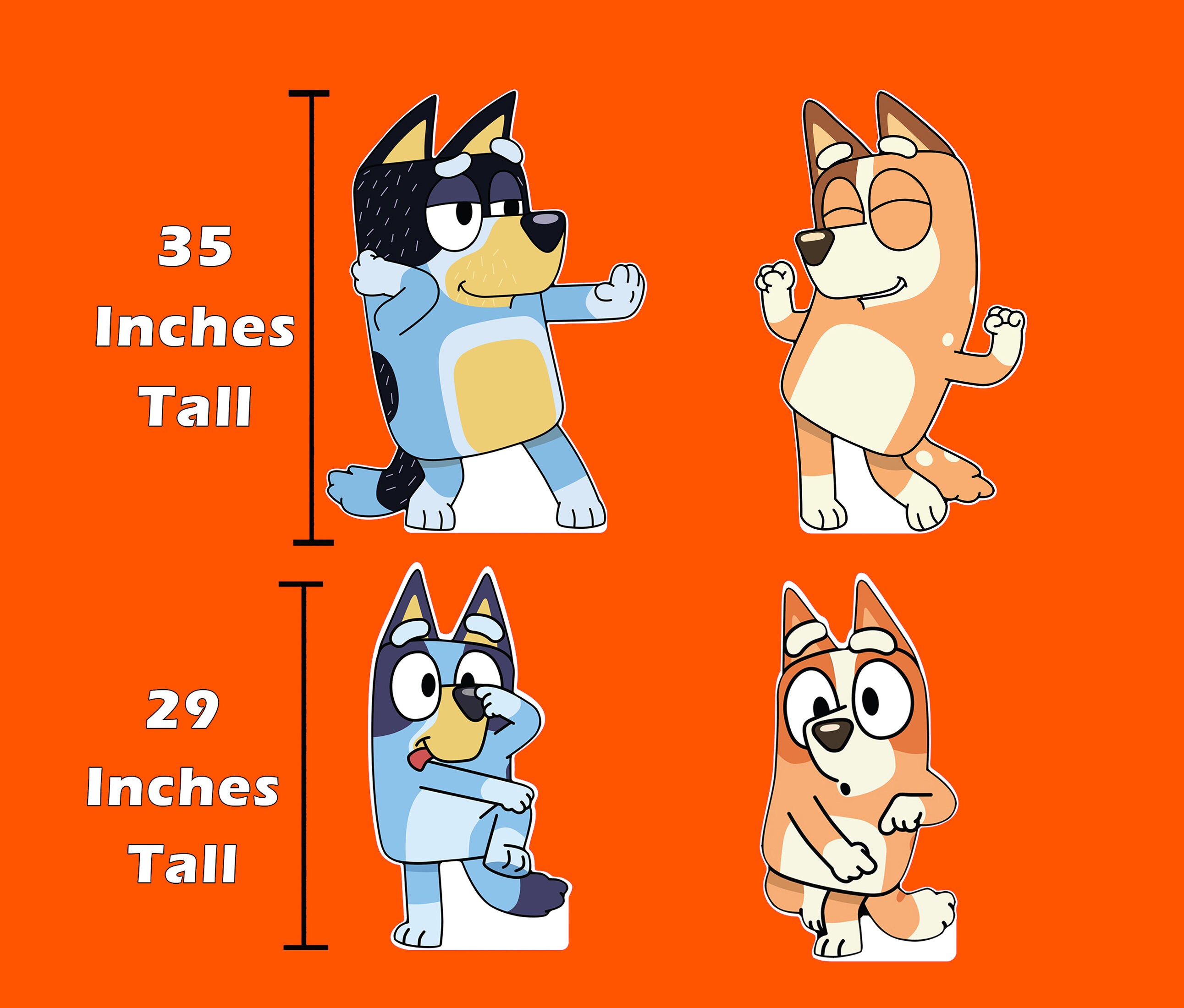 Bluey Yard Sign Cutout