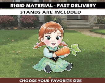 LINDOS recortes de princesa bebé ANA Lindo fondo de princesa elsa ana Fiesta de princesa Tema de princesa Niña princesa bebé elsa ana recorte congelado