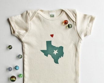 Texas Organic Cotton Infant One Piece