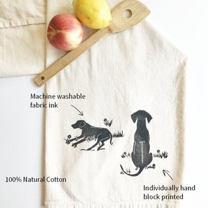 Lion Dogs Flour Sack Towel image 6