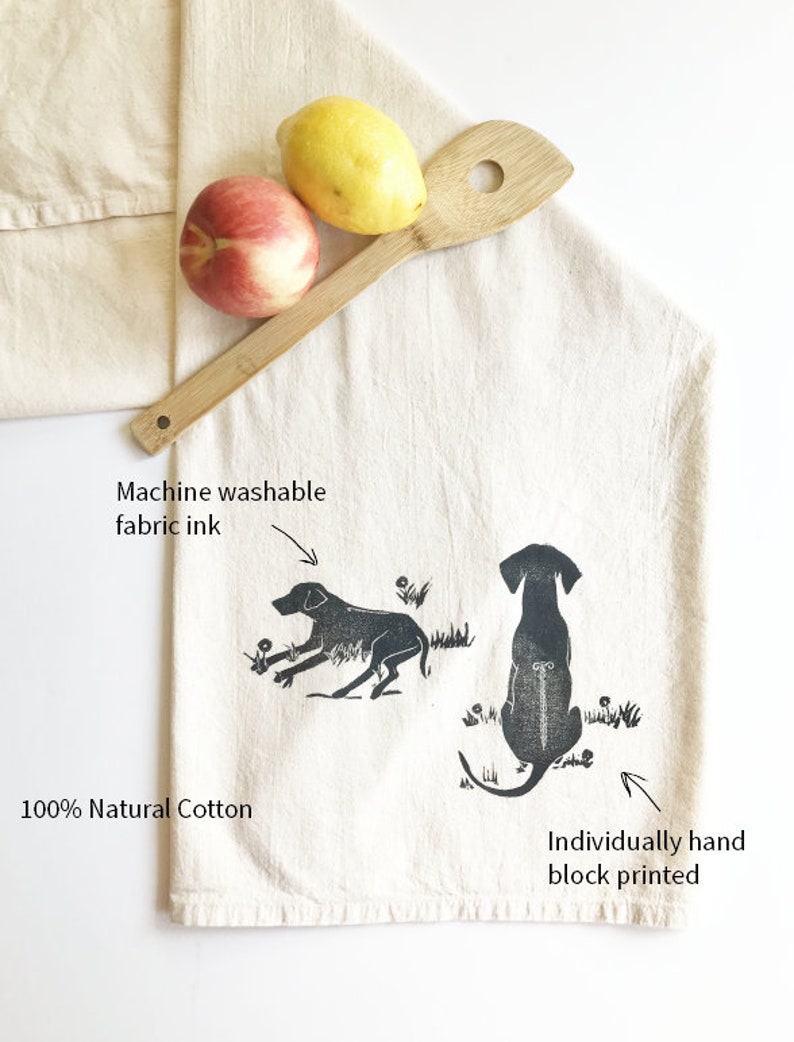 Lion Dogs Flour Sack Towel image 6