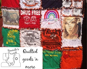 Deposit for a Tee-shirt Rag Quilt