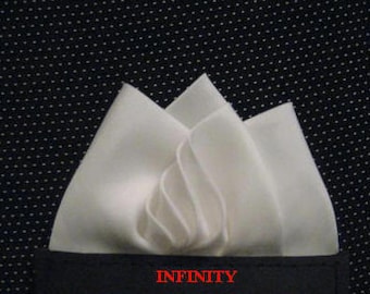 Pre-Folded Pocket Square in colors (Infinity)