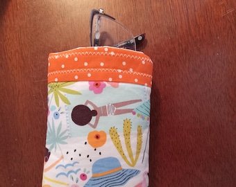 Eパターン眼鏡ケース PDFを即時ダウンロード オプションのフック＆ループ留め具付きサングラスケース、縫製パターン