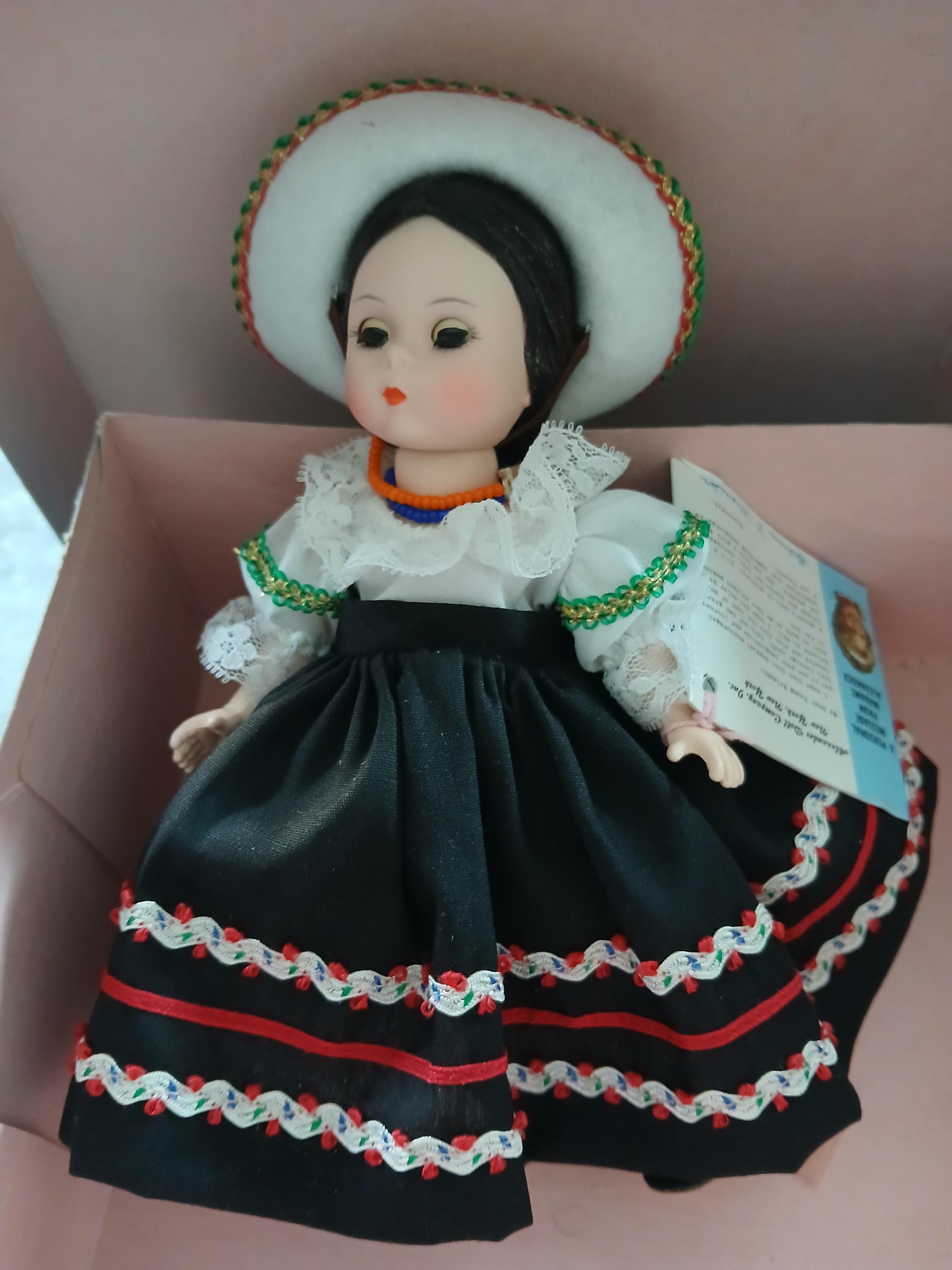 アンティックドール Madame Alexander International Dolls, Mexico 576 Collector Doll