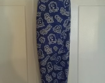 Grocery Bag Holder Dispenser, Hanging, with Handle, Kitchen, ODU, Old Dominion Monarchs  NCAA, ACC, Plastic Bag Keeper,