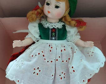 Madame Alexander Storyland Collection Dolls,  Jill 456 Collector Doll Vintage Doll, approx. 8"