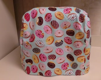 Appliance Cover Mixer Kitchenaid Sunbeam Oster Dust Cover, Mixer Protector kitchen linen, Optional Pocket, Donuts, Jelly Donuts