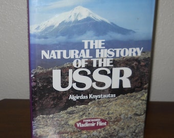 The Natural History of the USSR by Algirdas Knystautas - HC book