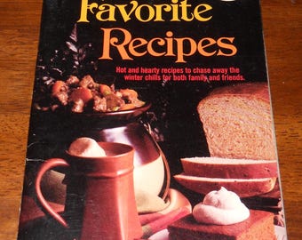 Pillsbury Fireside Favorite Recipes - 1978 - cookbook