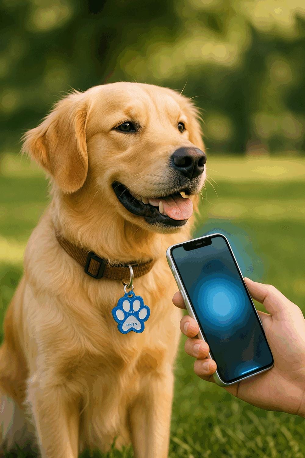 NFC Dog Tag – Smart Pet ID 3D Printed Tap-to-scan Contact Tag