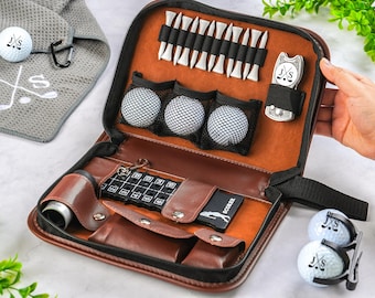 Kit de golfe personalizado para homens: acessórios de golfe gravados