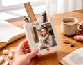 Personalized Photo Brick Pen Holder, Custom Building Block, Daddy and Me Gift