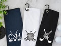 Embroidered Golf Towel, Personalized Golf Towel, Monogrammed Golf Towel, Custom Golf Towel, Personalized Golf Gift for Dad, Groomsmen