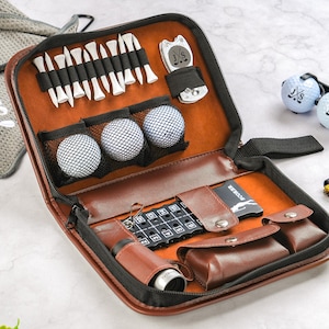 Personalized Golf Gift Set: Custom Golf Marking Sets, Retractable Turf Patching Tool, Golfers Gifts