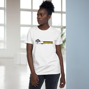 womans architecture T shirt female designer t shirt ladies Farnsworth House