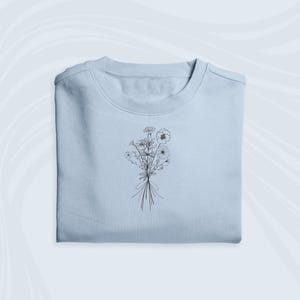 Ophelia Sweatshirt- Shakespeare Design, Unique Art Sweatshirt, Dark Academia, Bookish Sweatshirt, Birthday Gift for Her