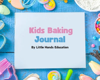 Kids Baking Journal, Digital Cookbook