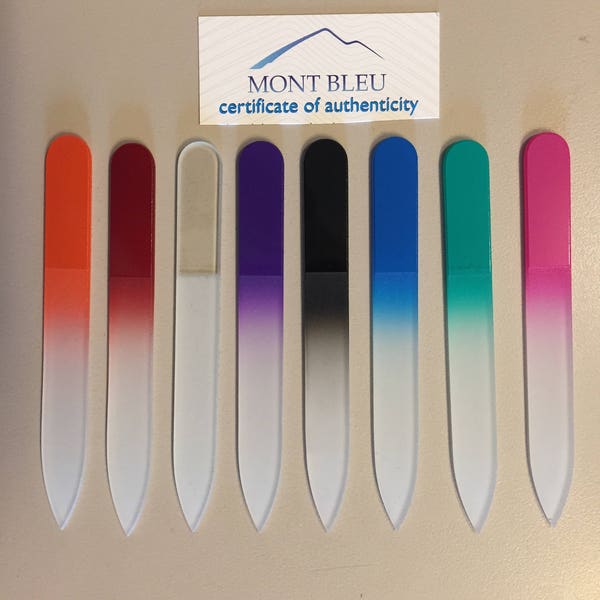 Glass Nail File Etsy