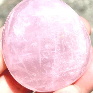 Pink Rose Quartz Free Form Shape from Madagascar 1 3/4&#39;&#39;   FREE SHIPPING   R6