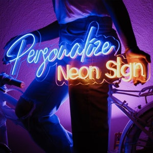 Personalized Neon Sign, Custom Neon Sign, Led Neon Sign, Custom Neon Light, Wall Decor, Wall Hangings, Party Decor, Backdrop Sign, Neon Sign