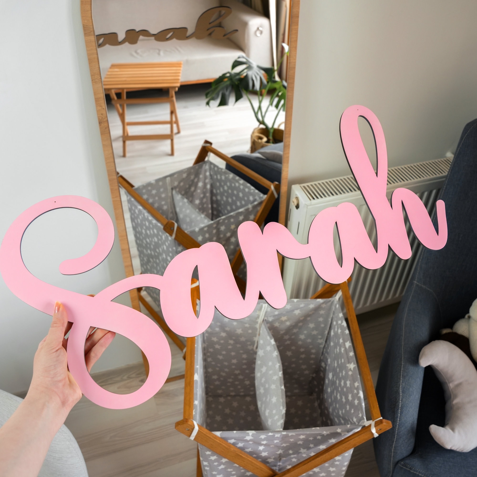 Personalized Baby Name Wall Decor, Baby Room Decor, Custom Name Nursery