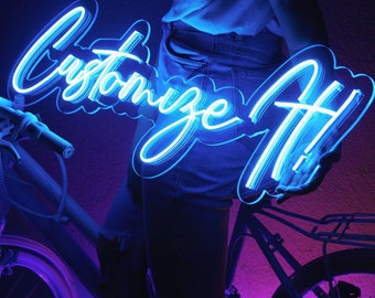 Custom Neon Sign, Personalized Wedding & Home Decor