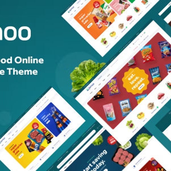 Jamoo WordPress Theme: Ideal for Online Supermarkets, Grocery Stores, Organic Food Shops - WooCommerce Compatible, Mobile-Friendly Design