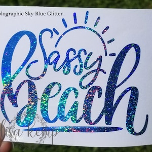 Sassy Beach Decal, Beach Saying Decal, Car Window Decal, Laptop Decal, Tumbler Decal