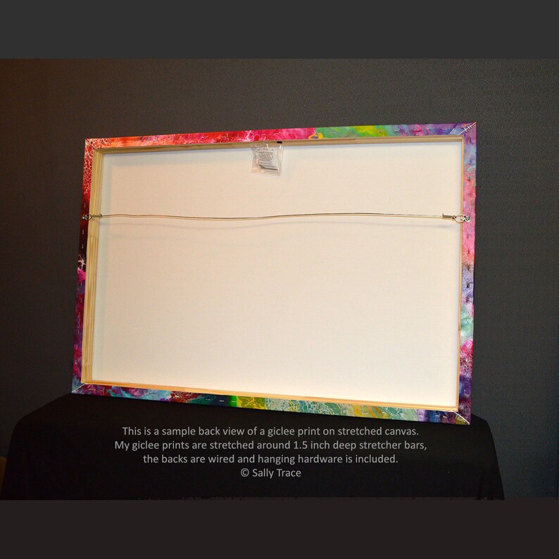 Fine Art Giclée Print on Stretched Canvas from my Original Etsy